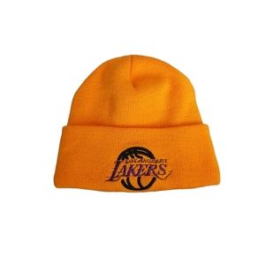 Lakers Yellow Beanie